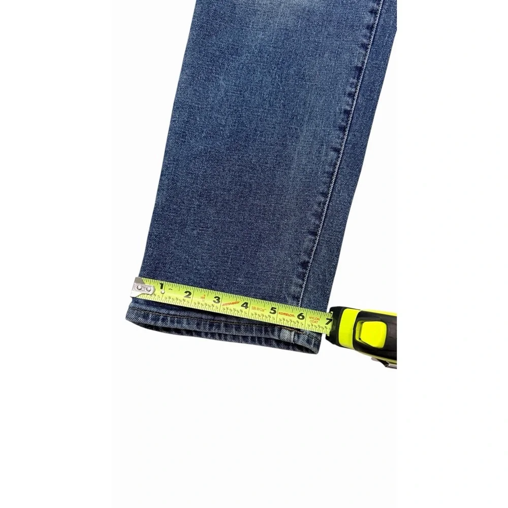 GAP Men's Straight Leg Jeans Size Blue Stretch Denim Mid Rise‎ 28x30